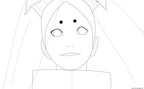 Dibujo de Momoshiki Otsutsuki para Colorear