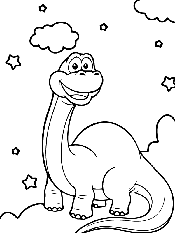 Dibujo de Bron The Dinosaur From Poppy Playtime Free Coloring Page para Colorear