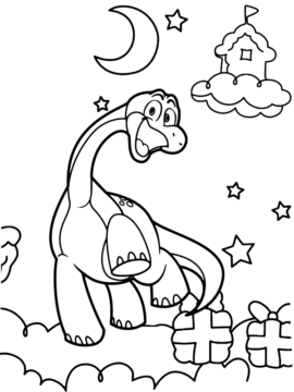 Dibujo de Bron The Dinosaur Poppy Playtime Exploration Coloring Page para Colorear