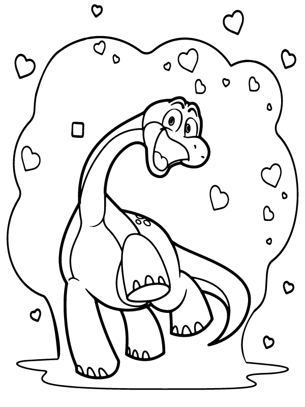 Dibujo de Bron The Dinosaurs Poppy Playtime World Coloring Fun para Colorear
