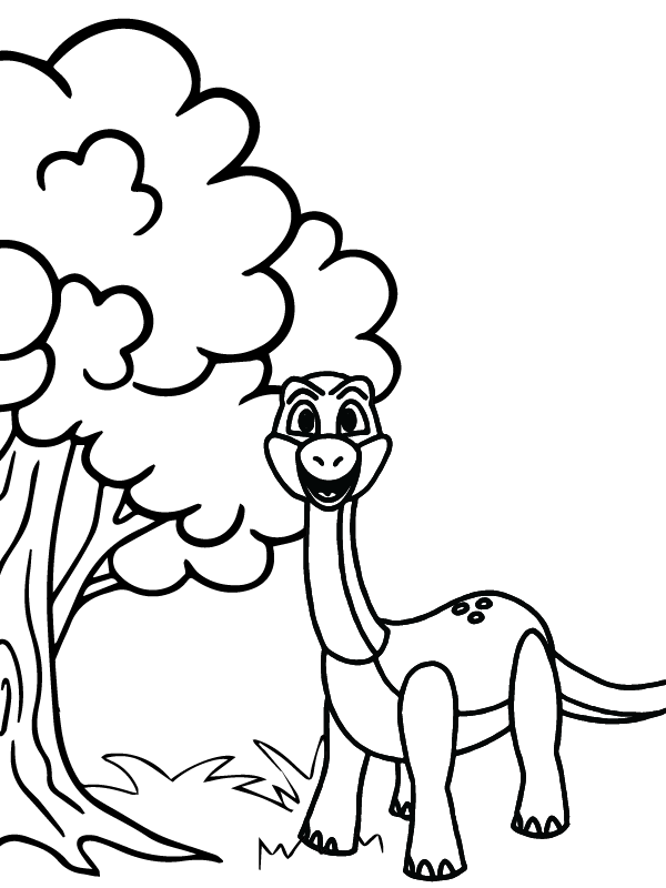 Dibujo de Discover Bron The Dinosaur In Poppy Playtime Coloring Page para Colorear