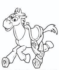 Dibujo de Bullseye Corriendo para Colorear
