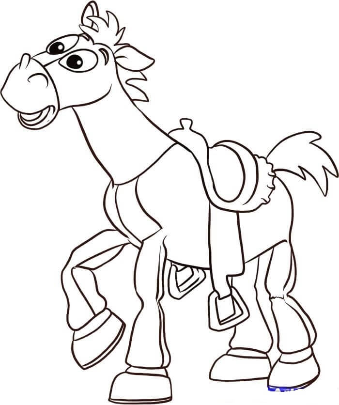 Dibujo de Diana Bsica para Colorear