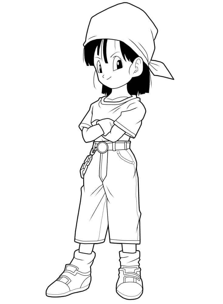 Dibujo de Bulma Joven para Colorear