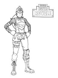 Dibujo de Caballero Real para Colorear