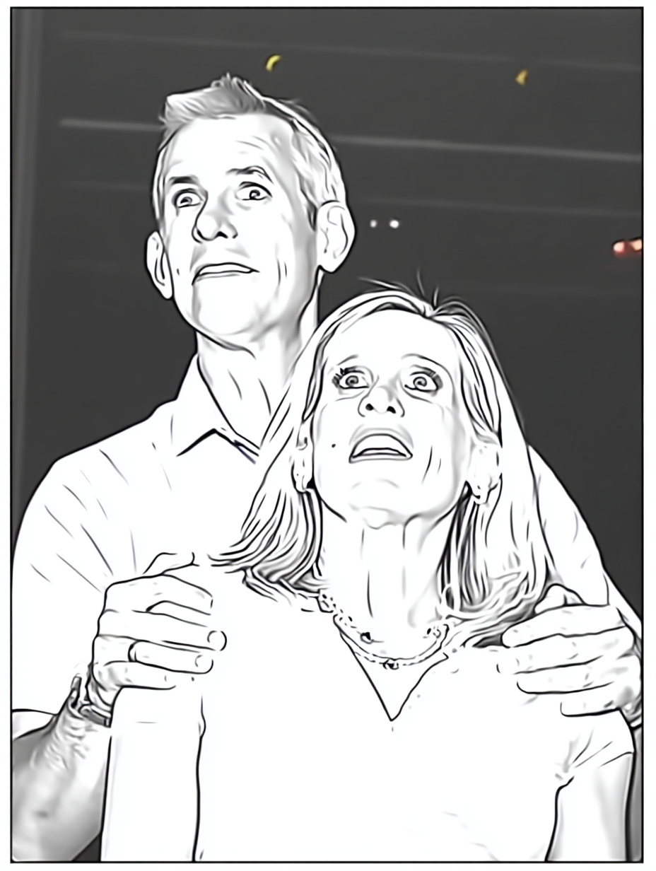 Dibujo de Imgi 2 Couples Coldplay Moment Coloring Page Astronomer Ceo Meme para Colorear