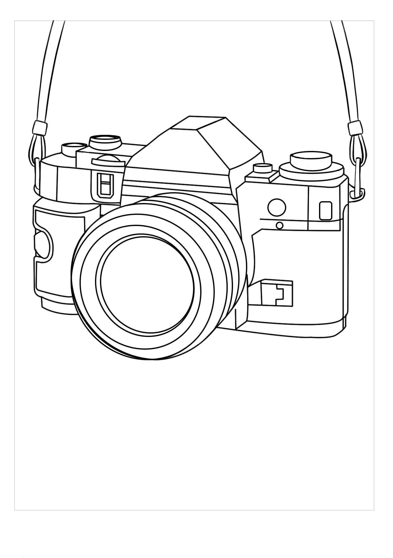 Dibujo de Cmara Dulce para Colorear