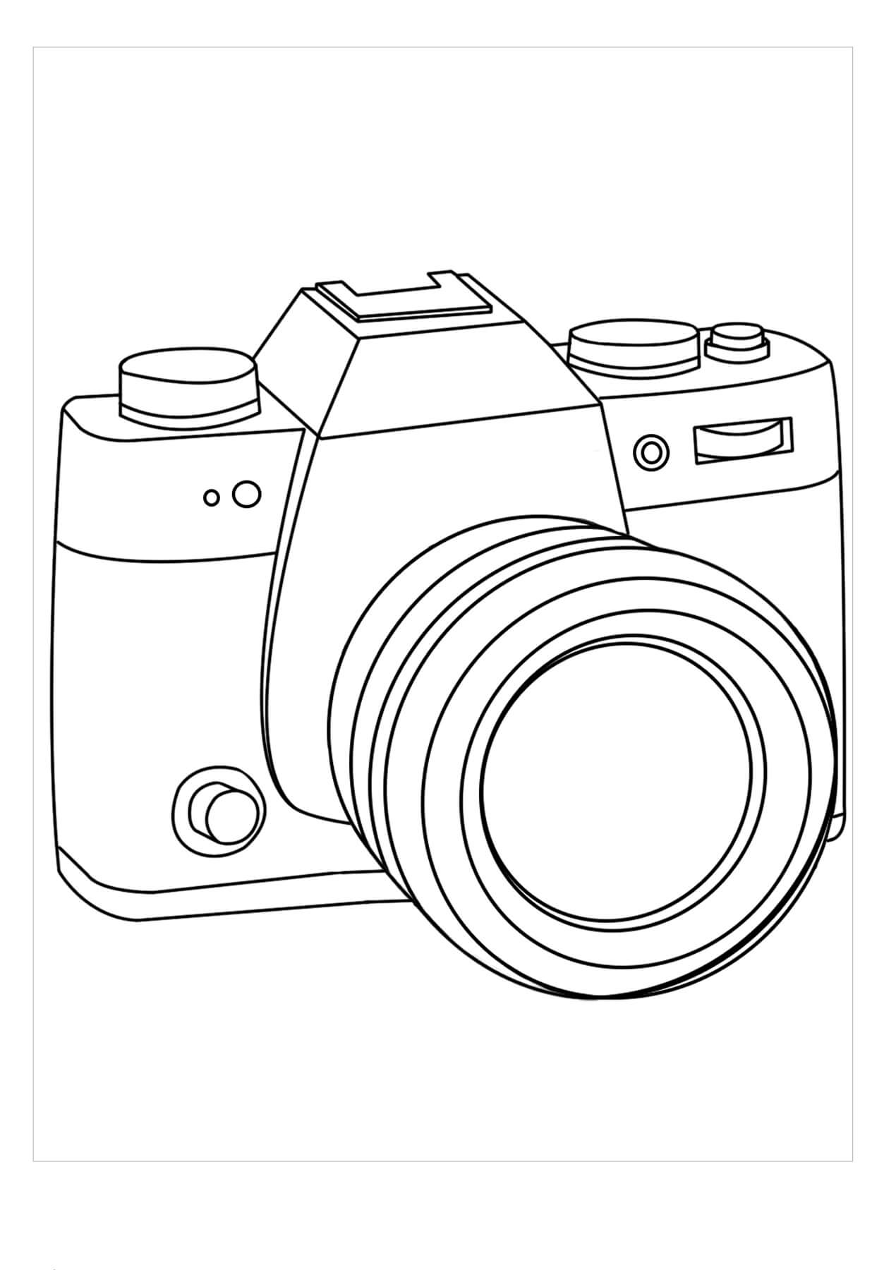 Dibujo de Cmara Normal para Colorear