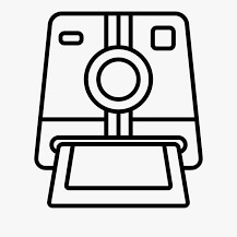 Dibujo de Cmara y Foto para Colorear