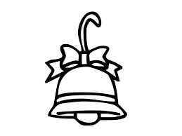 Dibujo de Bonita Campana para Colorear
