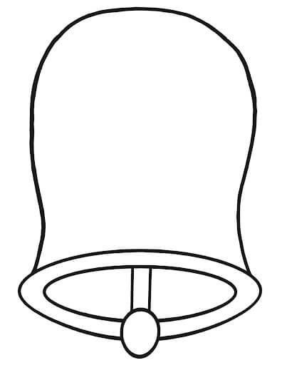 Dibujo de Campana Asombrosa para Colorear
