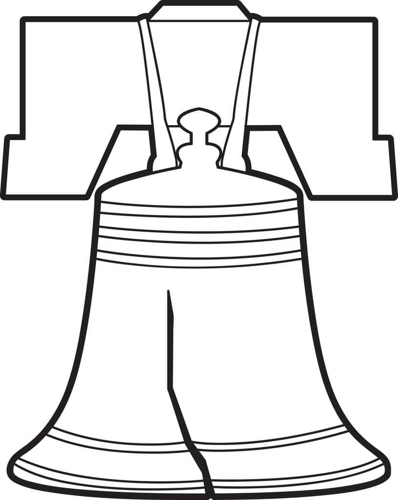 Dibujo de Campana Grande para Colorear