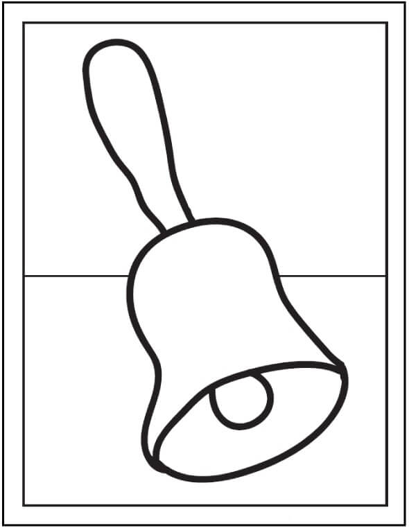 Dibujo de Campana de Dibujo para Colorear