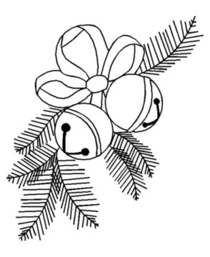 Dibujo de Tres Campanita para Colorear
