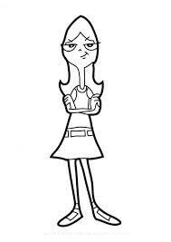 Dibujo de Gran Candace para Colorear