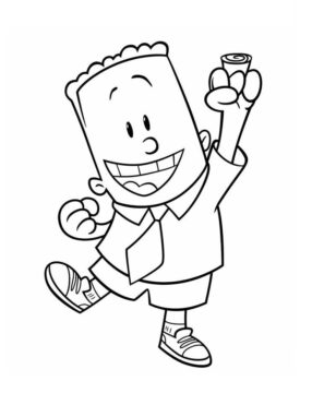 Dibujo de George Barba para Colorear