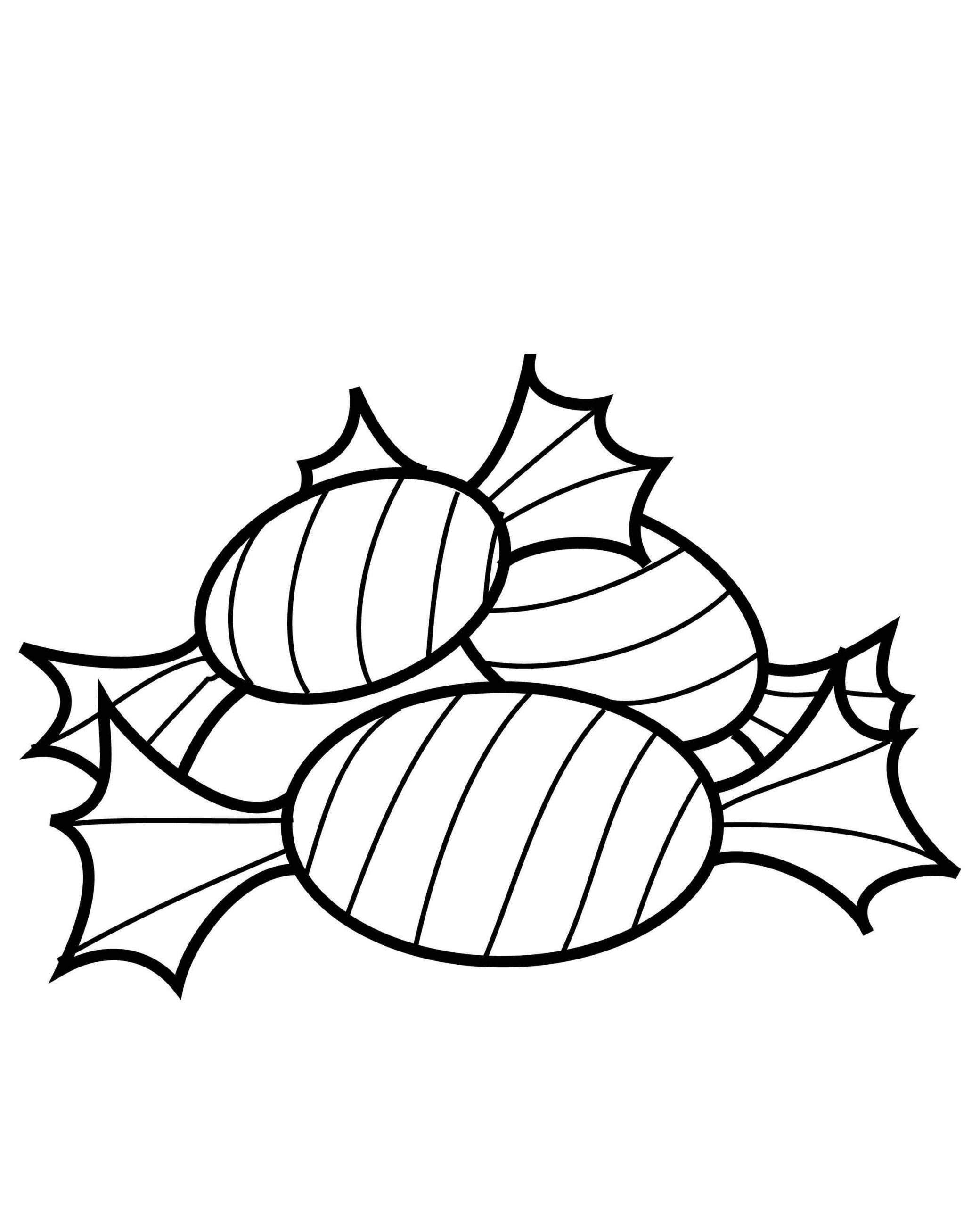 Dibujo de Buen Caramelo Scaled para Colorear