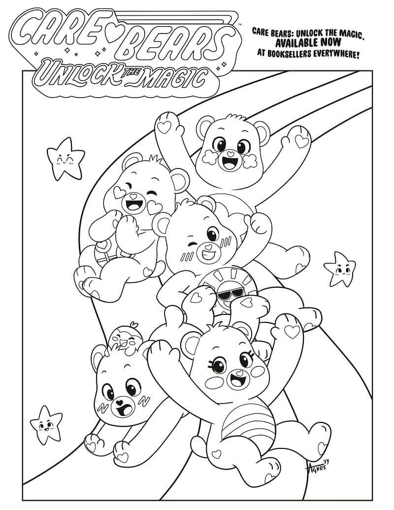 Dibujo de Ojos Cuidados para Colorear