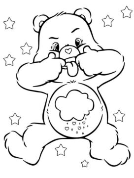 Dibujo de Oso Grun 2 para Colorear