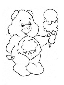 Dibujo de Oso Grun para Colorear