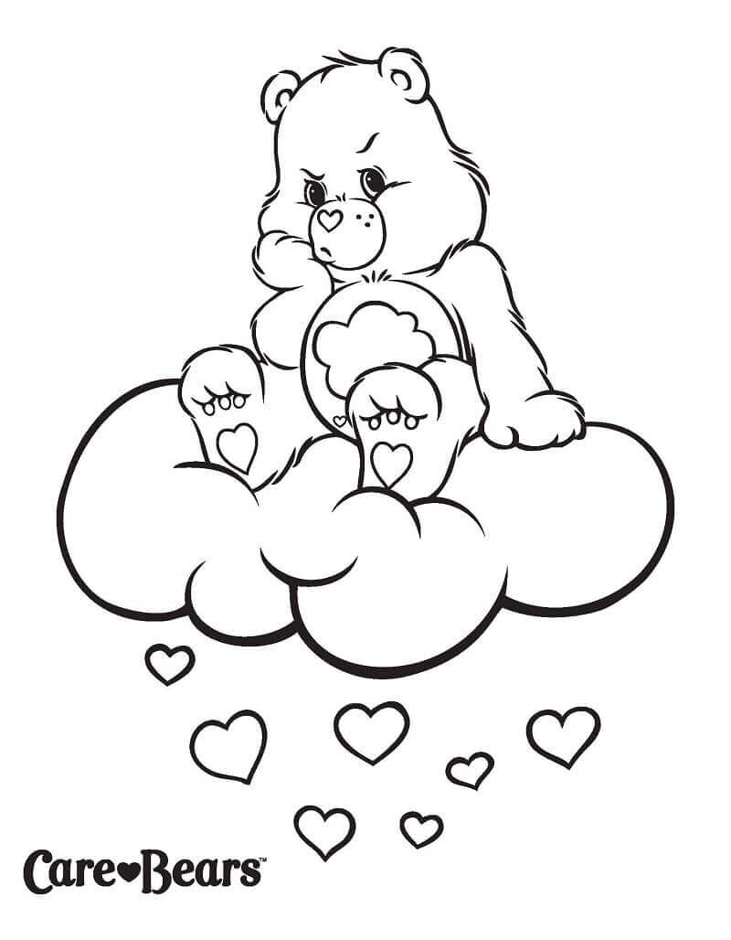 Dibujo de Oso Grun 3 para Colorear