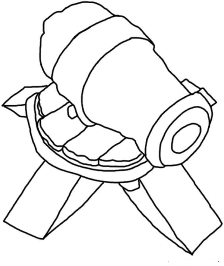 Dibujo de Can para Colorear