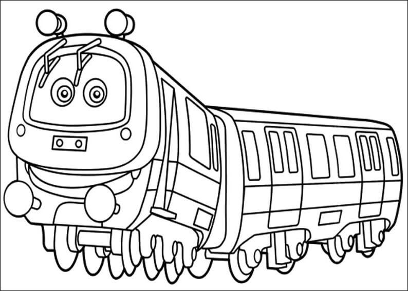 Dibujo de Emery Chuggington para Colorear