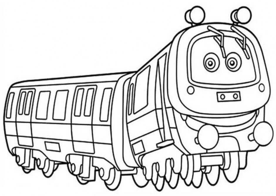 Dibujo de Emery de Chuggington para Colorear