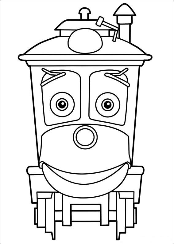 Dibujo de Feliz Zephie para Colorear