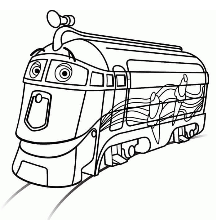 Dibujo de Frostini para Colorear