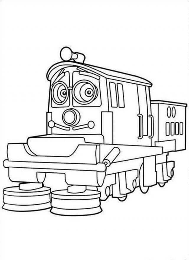 Dibujo de Irving de Chuggington para Colorear