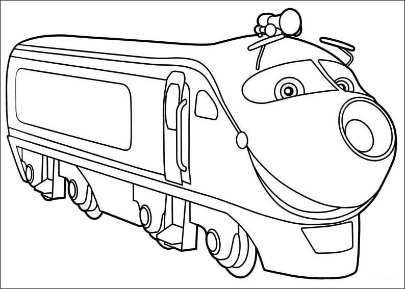 Dibujo de Koko Sonriendo para Colorear