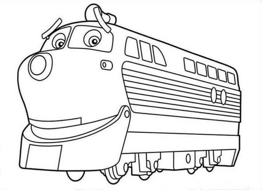 Dibujo de Koko de Chuggington para Colorear