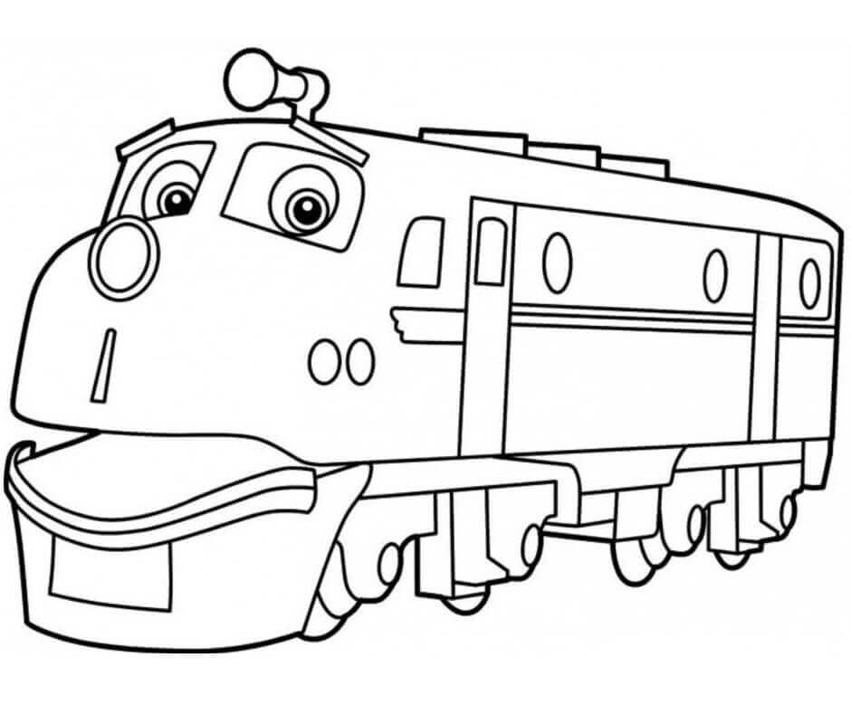 Dibujo de Wilson de Chuggington para Colorear