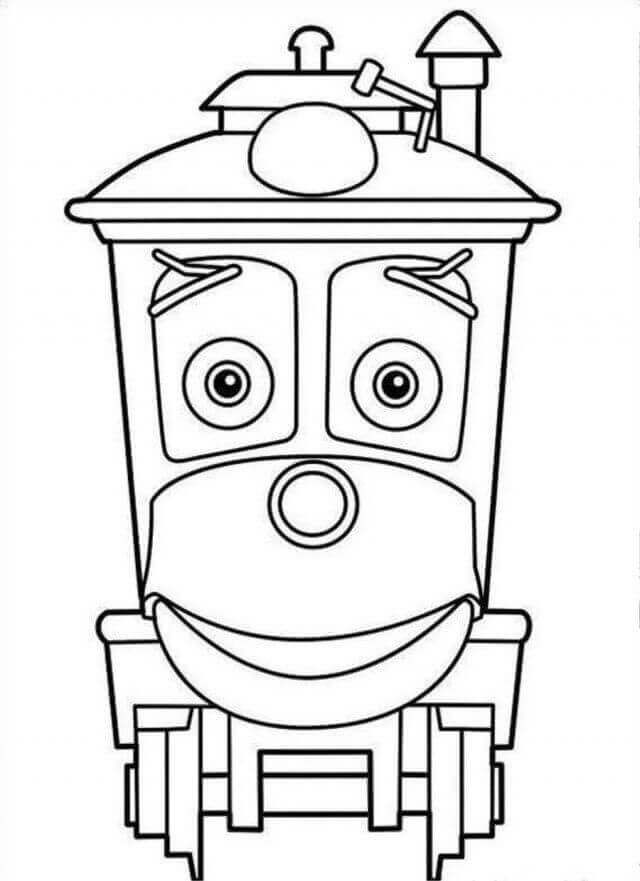 Dibujo de Zephie de Chuggington para Colorear