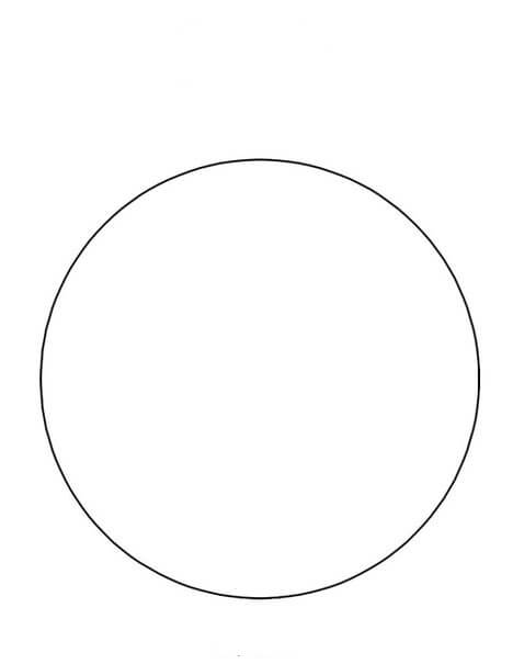 Dibujo de Basit Daire para Colorear