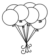 Dibujo de Daire balón para Colorear