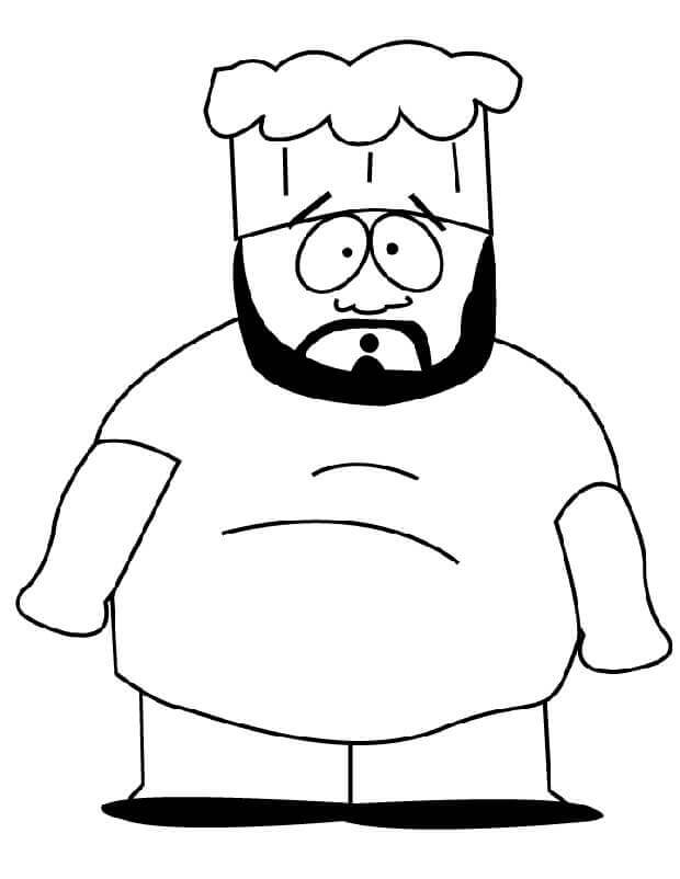 Dibujo de Cocireno de South Park para Colorear