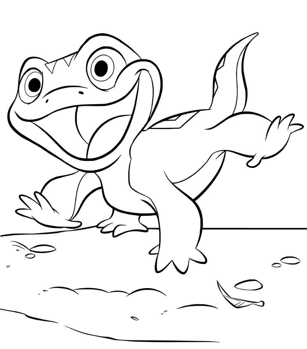 Dibujo de Bruni Feliz para Colorear
