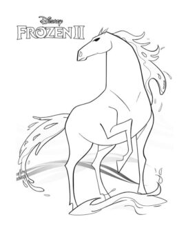 Dibujo de Nokk Congelado 2 para Colorear