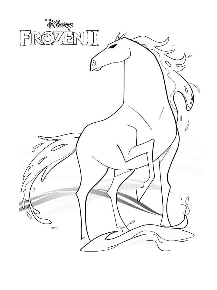 Dibujo de Nokk Congelado 2 para Colorear