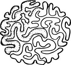 Dibujo de Coral Cerebro para Colorear