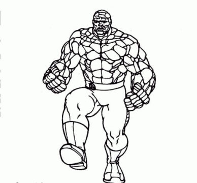 Dibujo de Pateador para Colorear