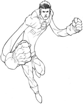 Dibujo de Señor fantástico para Colorear