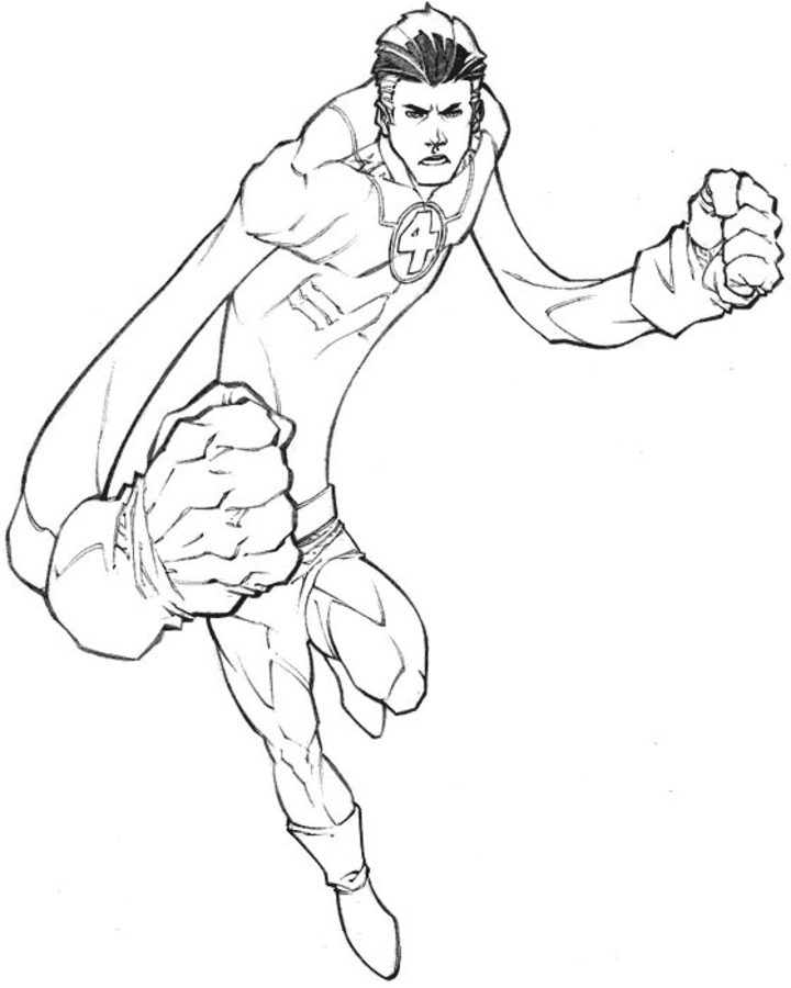 Dibujo de Señor fantástico para Colorear