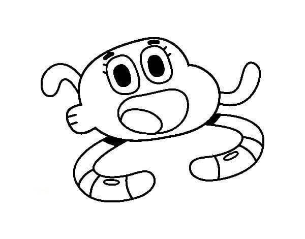 Dibujo de Darwin 1 para Colorear