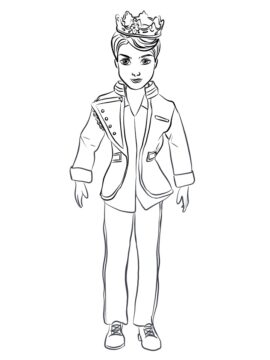 Dibujo de Rey Benjamin Ben para Colorear