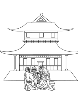 Dibujo de Enjoyable Candlemas Day Coloring Designpng para Colorear