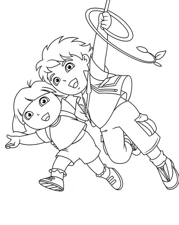 Dibujo de Fresco Deigo Escalada para Colorear