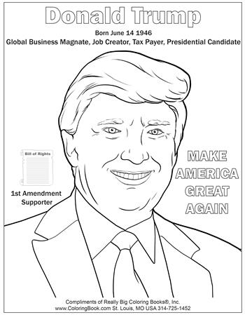 Dibujo de 1541130263 Donaldtrumppage para Colorear
